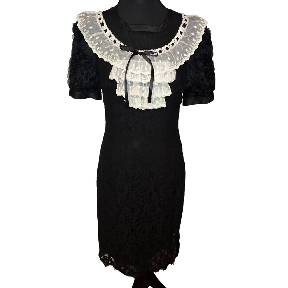 NUE by Shani Gothic Vampire Shapewear Dress Size 6